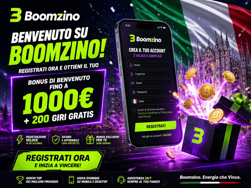 Boomzino recensioni da Italia ADM licenza
